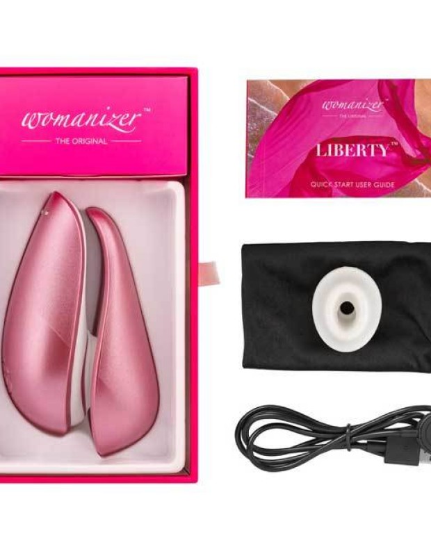 Womanizer Liberty Pink rose/ ウーマナイザー リバティ ピンクローズ